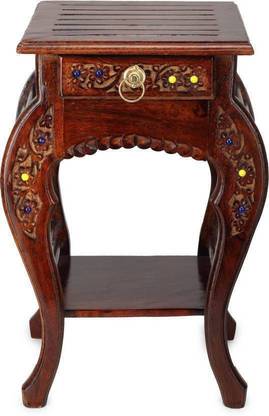 Khan Handicrafts wooden antique stool Stool