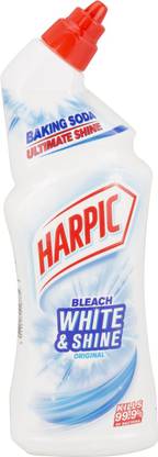 Harpic Bleach White And Shine Original Regular Gel Toilet Cleaner