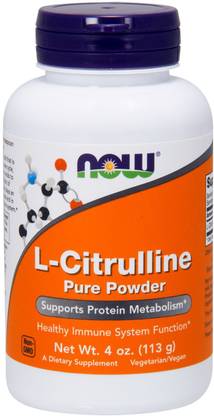 Now Foods L-Citrulline Pure Powder 4 oz (113 g)