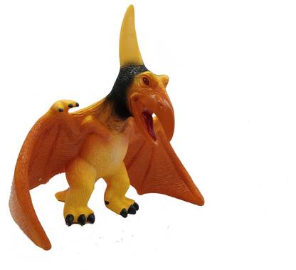 EMOB Amazing Realistic Look Wildlife Pteranodon Flying Dinosaur Animal Figure Playset Toy for Kids