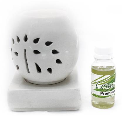 Bright Shop Nariyal Shape Electril Diffuser White Color with 60ml Fragrance Oil Diffuser Set Nariyal Shape Electril Diffuser White Color with 60ml Fragrance Oil
