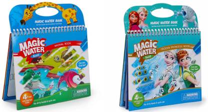 Bestie Toys Frozen and animals Waterpainting Books, Water ...