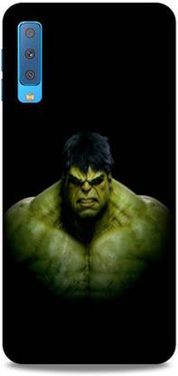 MAPPLE Back Cover for Samasung Galaxy A7 (2018) Triple Camera (Hulk / Marvel)
