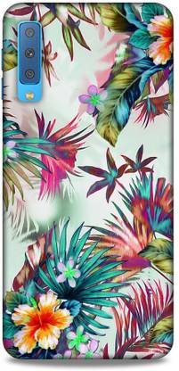 MAPPLE Back Cover for Samasung Galaxy A7 (2018) Triple Camera (Floral Pattern)