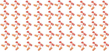 3M 1110 Corded Foam, Noise Reduction Ear Plugs (Pack Of 50), Orange Ear Plug