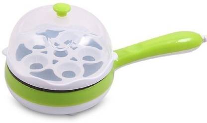LS Letsshop Mini Electic Boiler Steamer Non Stick Frying Pan Roaster Multipan Omelette Maker Egg Cooker