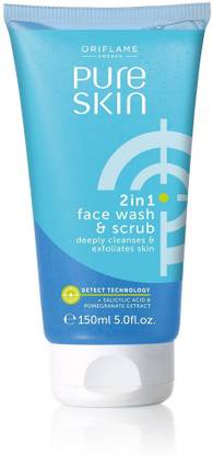 Oriflame Pure Skin  & Scrub Face Wash