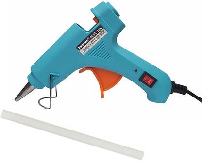 FADMAN Turquoise Mini 20 Watt & 1 Glue Sticks Hot Melt Glue Gun For Art & Crafts,DIY,Kirigami,Paper,PCB,Plush Toys,Crafts,Wood,Box Standard Temperature Corded Glue Gun