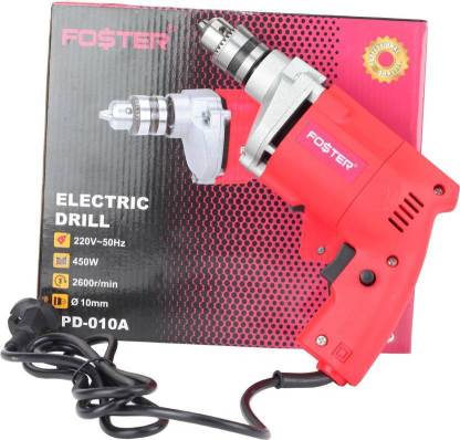 FOSTER FPD-010A 10mm Electric Pistol Grip Drill