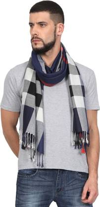 FabSeasons Checkered Cotton Blend Men & Women Fancy Scarf