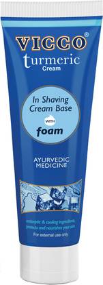 VICCO Turmeric Cream in Shaving Cream Base With Foam