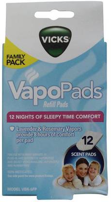 VICKS Vapopads Refill Pads 12pk (VBR-5FP) Vaporizer