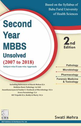 Second Year MBBS Unsolved (2007-2018)