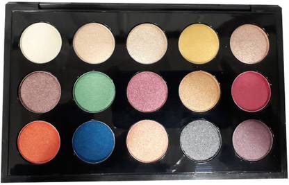 PAC Ultra Shadow Palette Shimmer Eyeshadow Palette 15 Colors 2 g