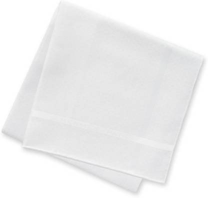 TrendZone White white hanky 3 Handkerchief   ["White"] Handkerchief