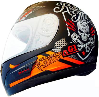 ग्रीनस्टोन GREEN STONE G1 THUNDERS BLUETOOTH HELMET With Upgraded version मोटरबाइक हेलमेट