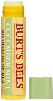 Burt's Bees 100% Natural Moisturizing Lip Balm Cucumber Mint with Beeswax