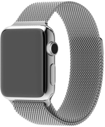 silver smart watch