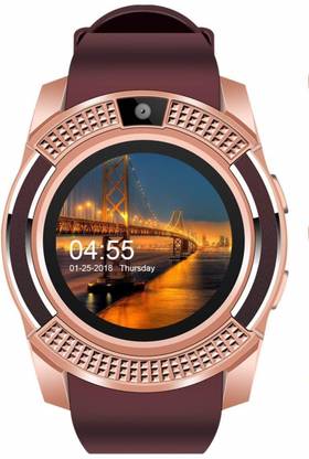 RD Kart V8 Gold Bluetooth Smartwatch Smartwatch