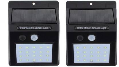 Density Collection 2 Pcs 20 LED Bright Outdoor Security Lights with Motion Sensor Wireless Waterproof Night Lighting Solar Powered Spotlight for Garden And Home Solar Light Set