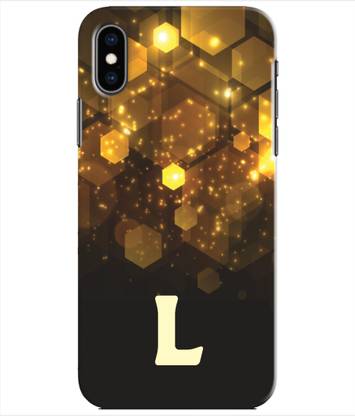 XPRINT Back Cover for Apple Iphone XS Max - Alphabet L
