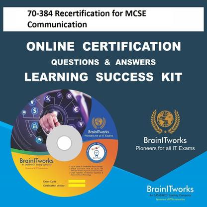 SAPSMART 70-384 Recertification for MCSE Communication Online Certification Learning Made Easy