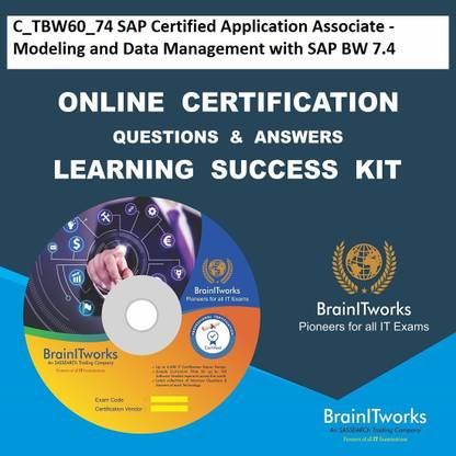 SAPSMART C_TBW60_74 SAP Certified Application Associate - Modeling and Data Management with SAP BW 7.4 Online Certification Learning Made Easy