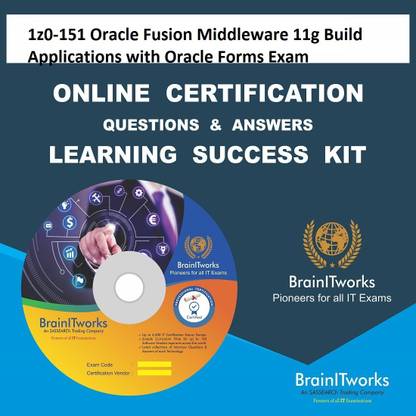 SAPSMART 1z0-151 Oracle Fusion Middleware 11g Build Applications with Oracle Forms Exam Online Certification Learning Made Easy