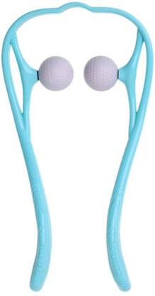 Right Traders Manual Neck And Shoulder Therapeutic Dual Trigger Point Self Massager Tool Pressure Relieve Neck and Back Shoulder Therapeutic Dual Trigger Roller Ball Pain Relief Massager (Pack of 1) Massager