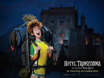 Movie Hotel Transylvania Jonathan Castle HD Wall Poster Paper Print