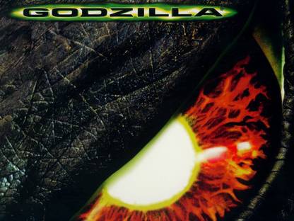 AnanyaDesigns Movie Godzilla (1998) Godzilla Wall Poster Paper Print