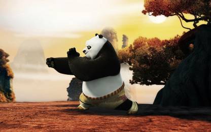 Movie Kung Fu Panda HD Wallpaper Background Paper Print