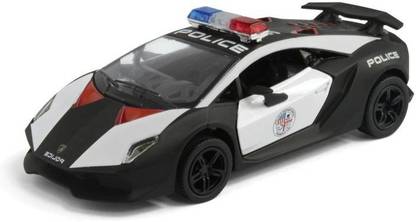 Fancy police car lamborghini (multicolor)