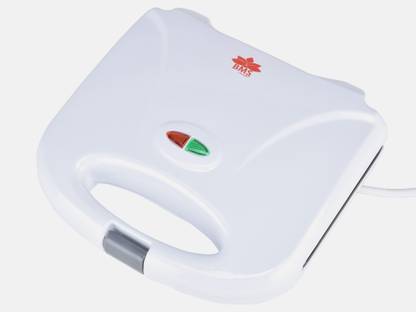 BMS Lifestyle Melissa Sandwich Maker, Sandwich Toaster 700W with Non-stick Coating, LED Indicator Lights & Cool Touch Handle Toast
