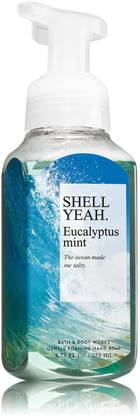 BATH & BODY WORKS Gentle Foaming Hand Soap- Shell Yeah Eucalyptus Mint