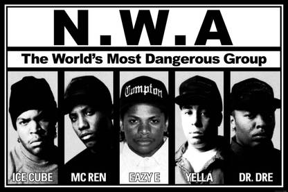 Music N.W.A. HD Wallpaper Background Fine Art Print