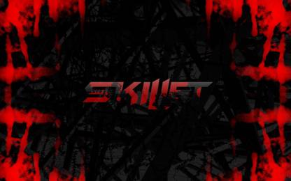 Music Skillet Band (Music) United States Blood Red Black HD Wallpaper Background Fine Art Print