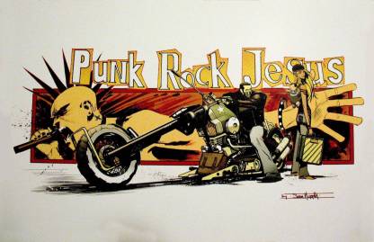 Punk Rock Jesus HD Wall Poster Paper Print