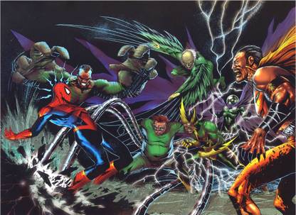 Sinister Six HD Wall Poster Paper Print