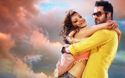Akhuratha Poster Movie Temper Kajal Agarwal N. T. Rama Rao Jr. HD Wallpaper Background Fine Art Print