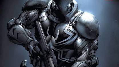 Agent Venom Flash Thompson Venom Frameless Fine Quality Poster Paper Print