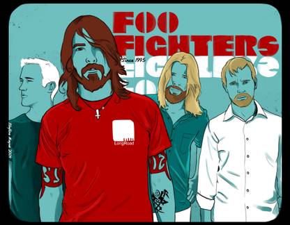Music Foo Fighters Band (Music) United States HD Wallpaper Background Fine Art Print