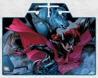 Comics The New 52 52 The Comic Batwoman Comic DC Comics Batgirl HD Wallpaper Background Fine Art Print