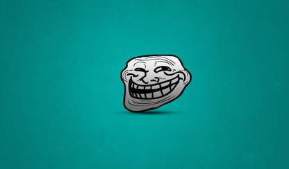 Comics Troll Face HD Wallpaper Background Fine Art Print