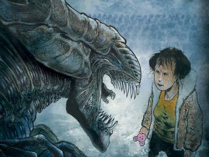 Aliens Alien Xenomorph HD Wall Poster Paper Print