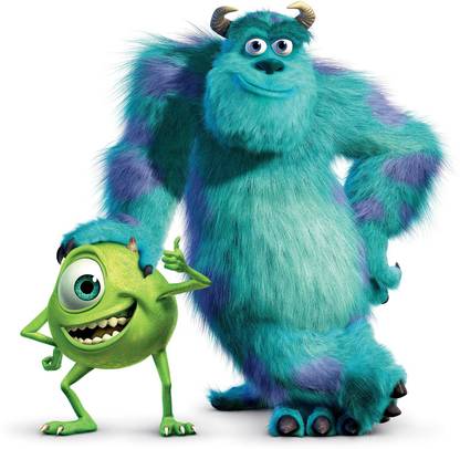 Movie Monsters, Inc. HD Wall Poster Paper Print
