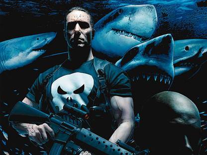 The Punisher Frank Castle Punisher HD Wall Poster Paper Print