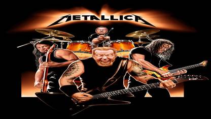 Music Metallica Band (Music) United States Heavy Metal HD Wallpaper Background Fine Art Print