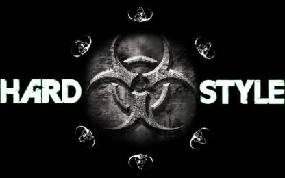 ASHD Music Hardstyle Trance Electro Techno Hardcore HD Wall Poster Paper Print