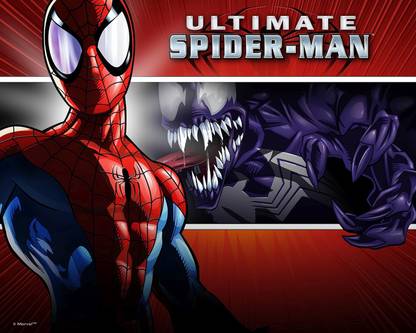 Comics Ultimate Spider-Man Spider-Man Fine Art Paper Print Poster Fine Art Print